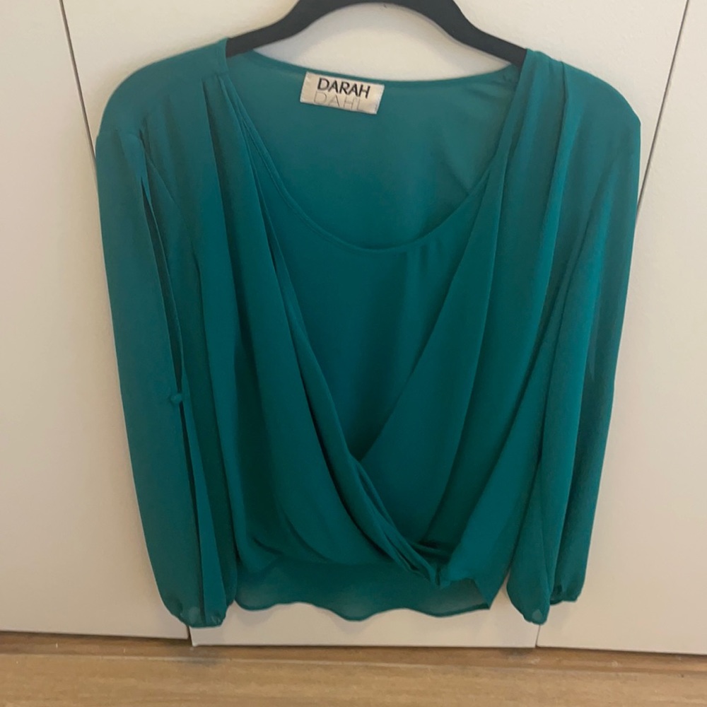 Flowy long sleeve top